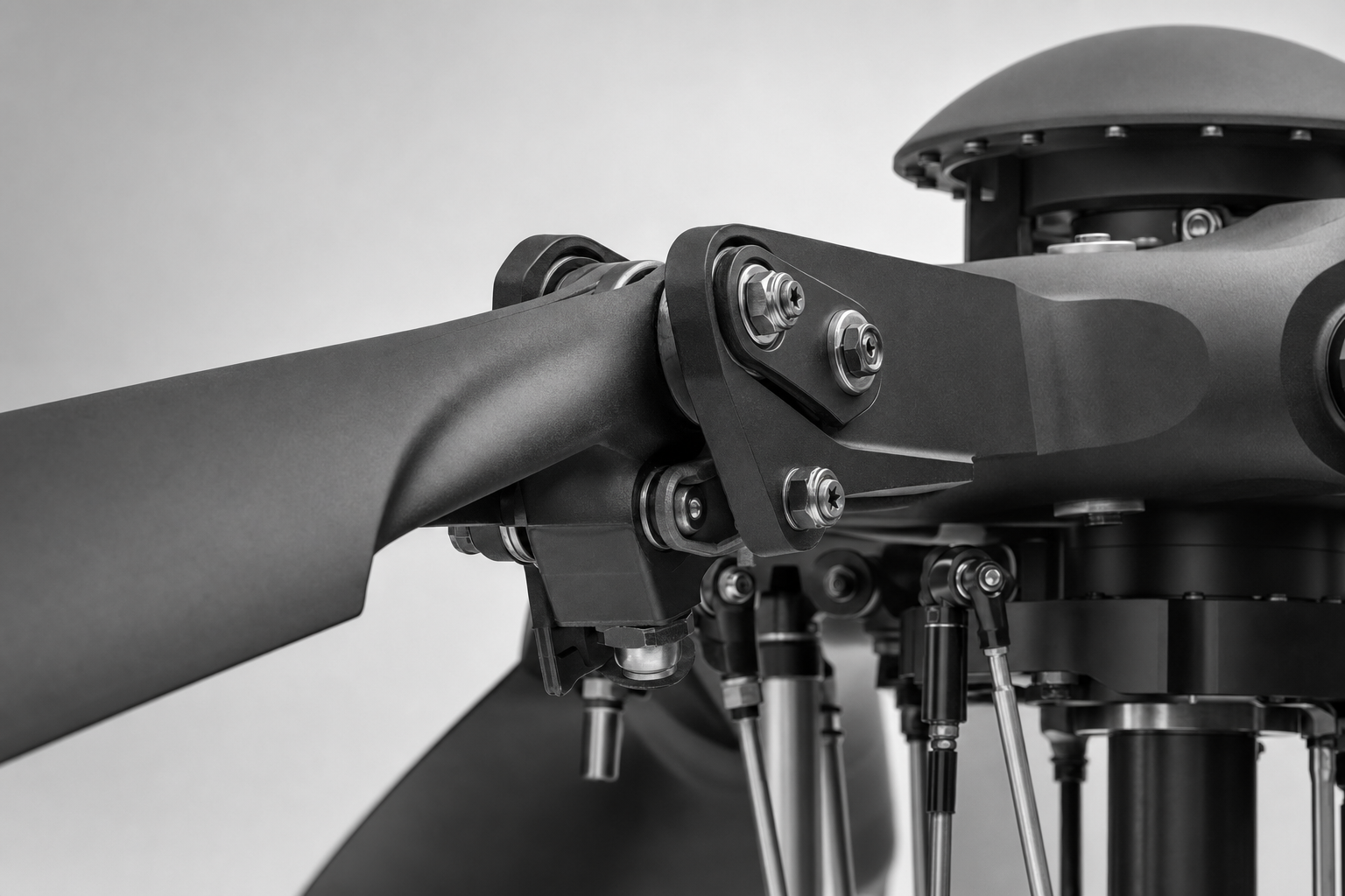 Rotor assembly detail